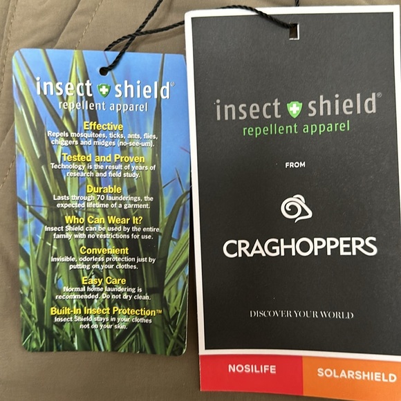 Craghoppers NOSILIFE CARGO II TROUSER - Pebble - Picture 12 of 16